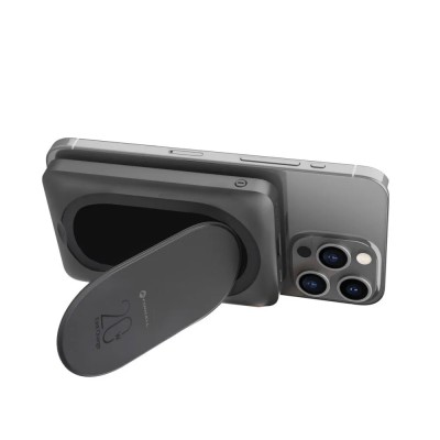 „Forcell“ Magnetic Mini Air MagStand väline aku - must (10000 mAh, 20W)