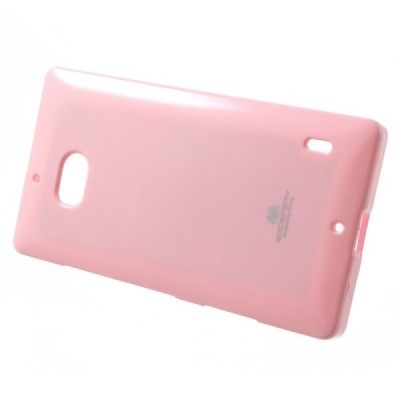 Nokia Lumia 930 rožinis Mercury kieto silikono (TPU) dėklas / Priedai.lt