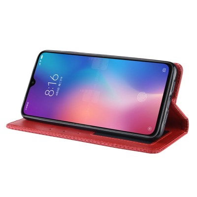 „Vintage“ tahke kaaned - punane (Mi 9 Lite)