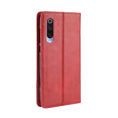 „Vintage“ tahke kaaned - punane (Mi 9 Lite)