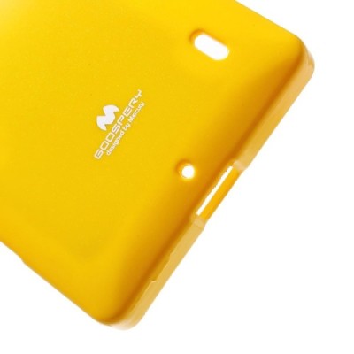 Nokia Lumia 930 geltonas Mercury kieto silikono (TPU) dėklas / Priedai.lt