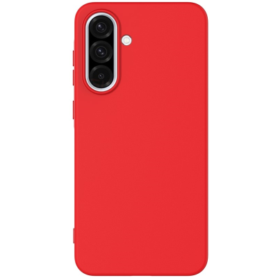 "Shell" kõva silikoon (TPU) ümbris – punane (Galaxy A56 / A36)