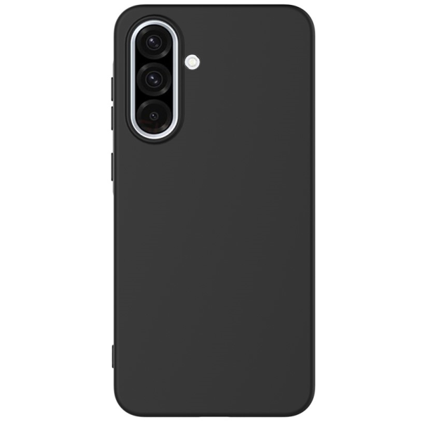"Shell" kõva silikoon (TPU) ümbris – must (Galaxy A37 / A36 / A56)