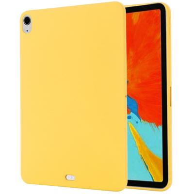 "Shell" Kõva silikoon (TPU) kaaned - kollane (iPad Air 13 (2026) / Air 13 (2025) / Air 13 (2024))