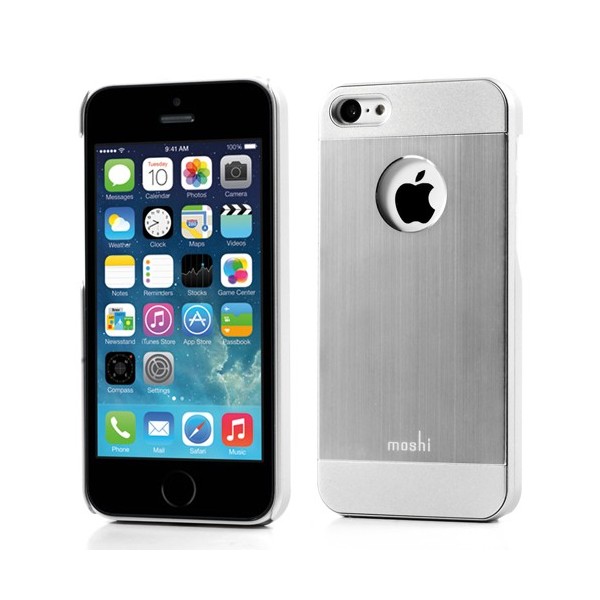 „Moshi“ iGlaze Armour kaaned - hõbedane (iPhone 5C)