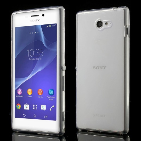 Kõige õhem TPU kaaned - läbipaistev (Xperia M2)