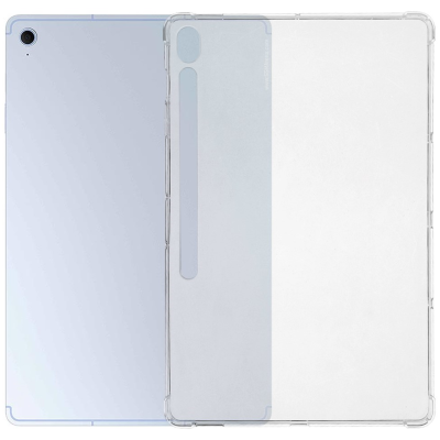 Tugevdatud turvalisus Kõva silikoon (TPU) kaaned - läbipaistev (Galaxy Tab S10 FE+)