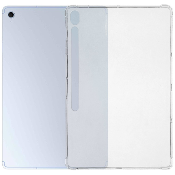 Tugevdatud turvalisus Kõva silikoon (TPU) kaaned - läbipaistev (Galaxy Tab S10 FE+)