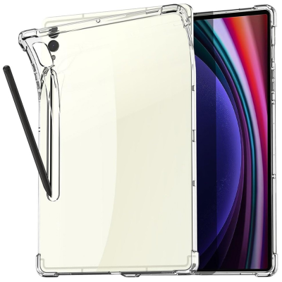 Tugevdatud turvalisus Kõva silikoon (TPU) kaaned - läbipaistev (Galaxy Tab S10+)