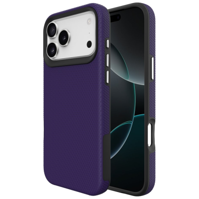 „TUKU“ Shockproof Magsafe kõva silikoonümbris - lilla (iPhone 17 Pro)