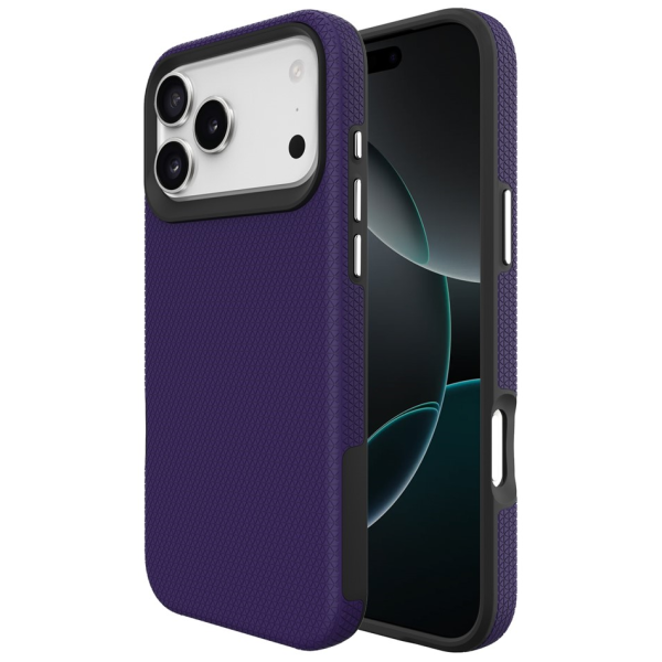 „TUKU“ Shockproof Magsafe kõva silikoonümbris - lilla (iPhone 17 Pro)