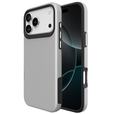 "TUKU“ Shockproof Magsafe kõva silikoonümbris - hõbedane (iPhone 17 Pro)