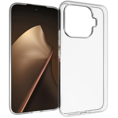 Kõva silikoon (TPU) ümbris – läbipaistev (Xiaomi 17T Pro)