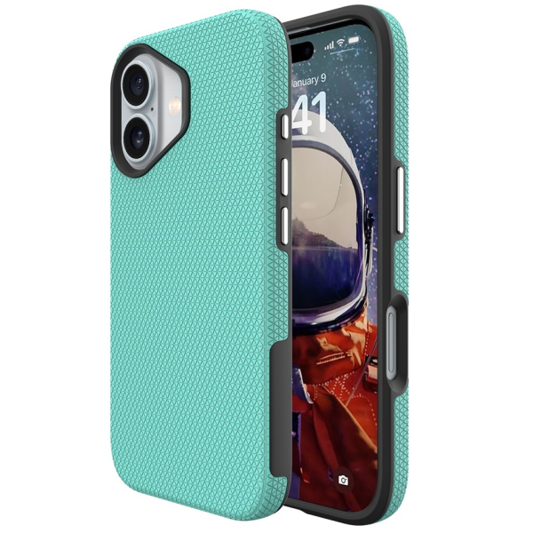 "TUKU“ Shockproof Magsafe kõva silikoonümbris - roheline (iPhone 17)