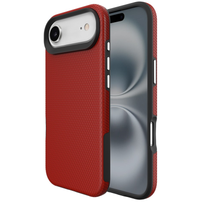 "TUKU“ Shockproof Magsafe kõva silikoonümbris - punane (iPhone Air)