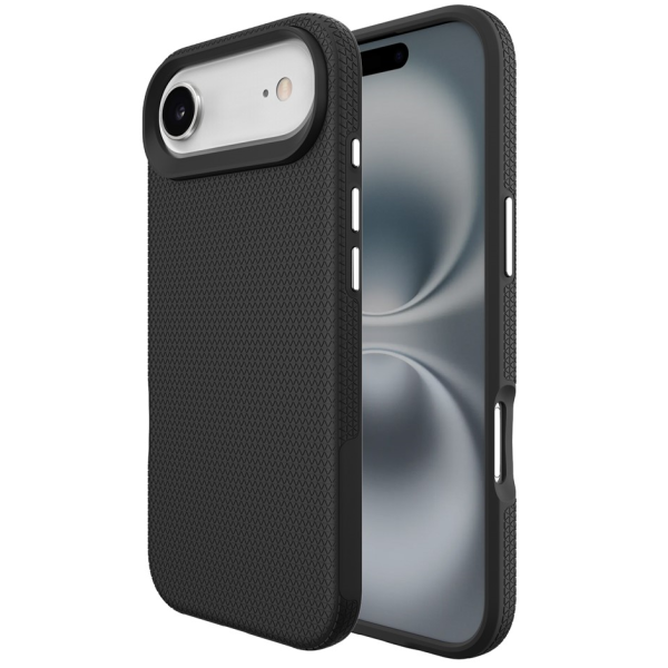 „TUKU“ Shockproof Magsafe kõva silikoonümbris - must (iPhone Air)