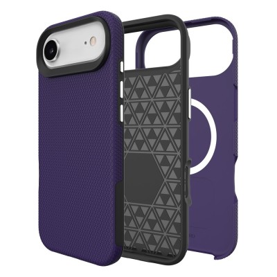 "TUKU“ Shockproof Magsafe kõva silikoonümbris - lilla (iPhone Air)