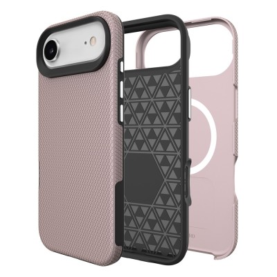 "TUKU“ Shockproof Magsafe kõva silikoonümbris - roosa (iPhone Air)