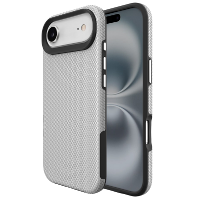 "TUKU“ Shockproof Magsafe kõva silikoonümbris - hõbedane (iPhone Air)