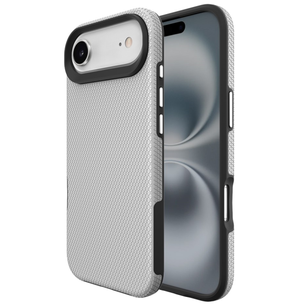 "TUKU“ Shockproof Magsafe kõva silikoonümbris - hõbedane (iPhone Air)