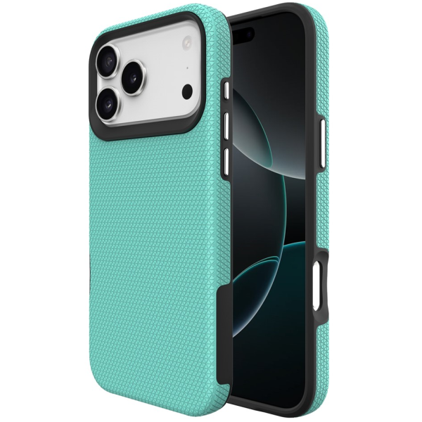 "TUKU“ Shockproof Magsafe kõva silikoonümbris - roheline (iPhone 17 Pro Max)