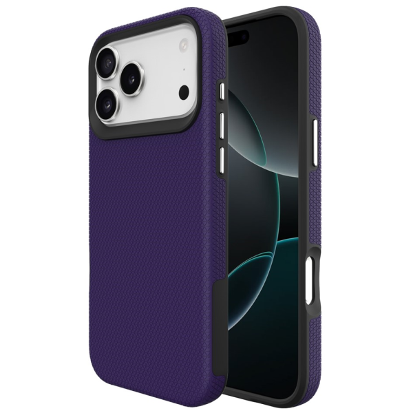"TUKU“ Shockproof Magsafe kõva silikoonümbris - lilla (iPhone 17 Pro Max)