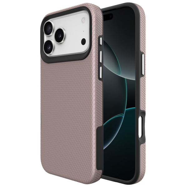 "TUKU“ Shockproof Magsafe kõva silikoonümbris - roosa (iPhone 17 Pro Max)