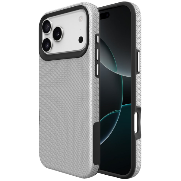 "TUKU“ Shockproof Magsafe kõva silikoonümbris - hõbedane (iPhone 17 Pro Max)