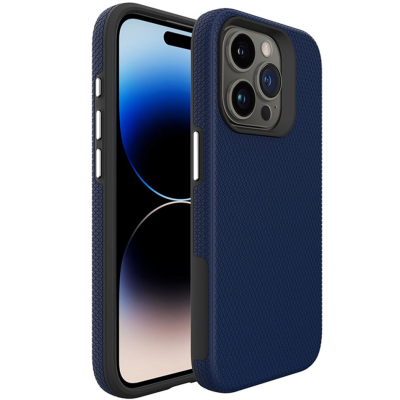 "TUKU“ Shockproof Magsafe kõva silikoonümbris - sinine (iPhone 16 Pro Max)
