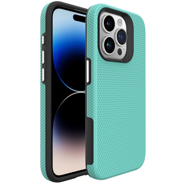 "TUKU“ Shockproof Magsafe kõva silikoonümbris - roheline (iPhone 16 Pro Max)