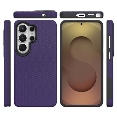 "TUKU“ Shockproof Magsafe kõva silikoonümbris - lilla (Galaxy S26 Ultra)