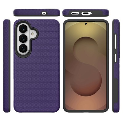 "TUKU“ Shockproof Magsafe kõva silikoonümbris - lilla (Galaxy S26)