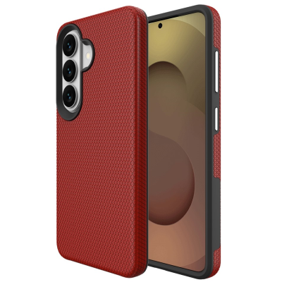 "TUKU“ Shockproof Magsafe kõva silikoonümbris - punane (Galaxy S26)