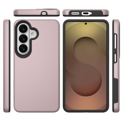 "TUKU“ Shockproof Magsafe kõva silikoonümbris - roosa (Galaxy S26)