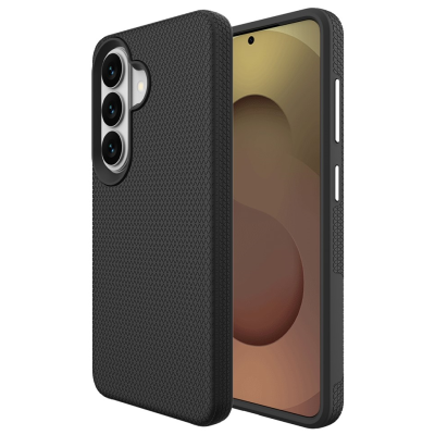 "TUKU“ Shockproof Magsafe kõva silikoonümbris - must (Galaxy S26+)