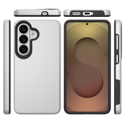 "TUKU“ Shockproof Magsafe kõva silikoonümbris - hõbedane (Galaxy S26+)