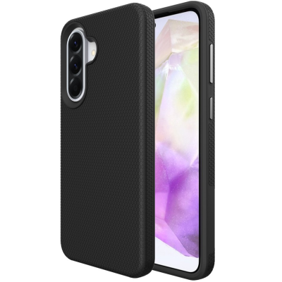 "TUKU“ Shockproof Magsafe kõva silikoonümbris - must (Galaxy A57)