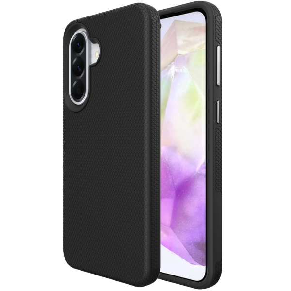 "TUKU“ Shockproof Magsafe kõva silikoonümbris - must (Galaxy A57)