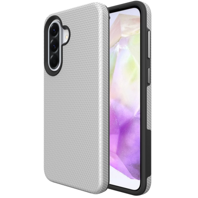 "TUKU“ Shockproof Magsafe kõva silikoonümbris - hõbedane (Galaxy A57)