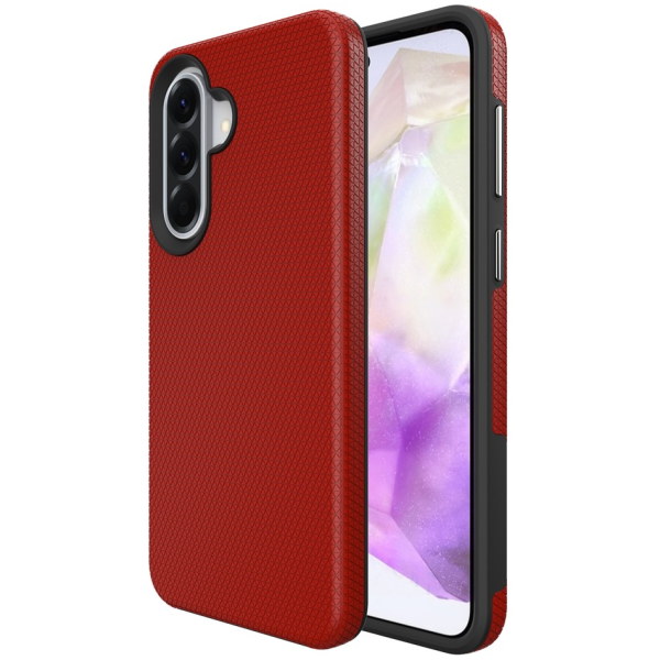 "TUKU“ Shockproof Magsafe kõva silikoonümbris - punane (Galaxy A57)