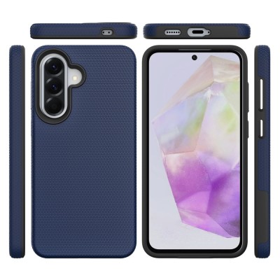 "TUKU“ Shockproof Magsafe kõva silikoonümbris - sinine (Galaxy A57)