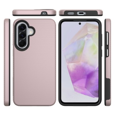 "TUKU“ Shockproof Magsafe kõva silikoonümbris - roosa (Galaxy A57)
