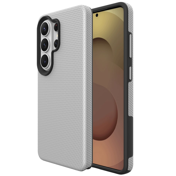"TUKU“ Shockproof Magsafe kõva silikoonümbris - hõbedane (Galaxy S25 Ultra)