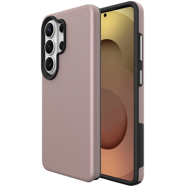 "TUKU“ Shockproof Magsafe kõva silikoonümbris - roosa (Galaxy S25 Ultra)