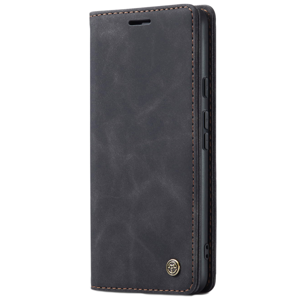 "CaseMe" Retro tahke kaaned - must (iPhone Xr)