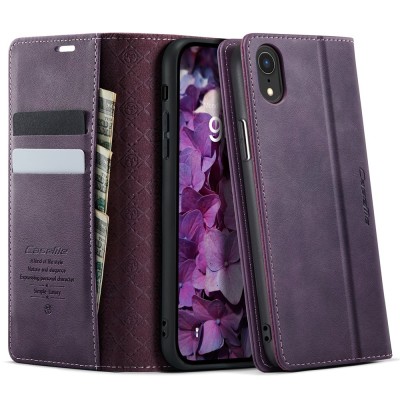 "CaseMe" Retro Skin ahke kaaned - lilla (iPhone Xr)