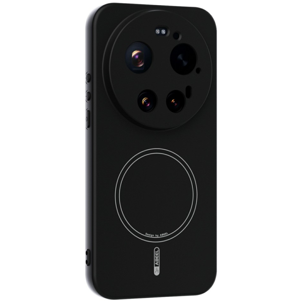 "ABEEL" kõva silikoon (TPU) ümbris – must (Xiaomi 17 Ultra)