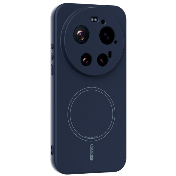 "ABEEL" kõva silikoon (TPU) ümbris – tumesinine (Xiaomi 17 Ultra)