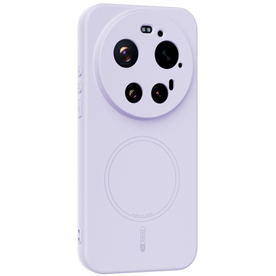 "ABEEL" kõva silikoon (TPU) ümbris – lilla (Xiaomi 17 Ultra)
