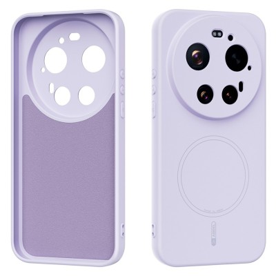 "ABEEL" kõva silikoon (TPU) ümbris – lilla (Xiaomi 17 Ultra)